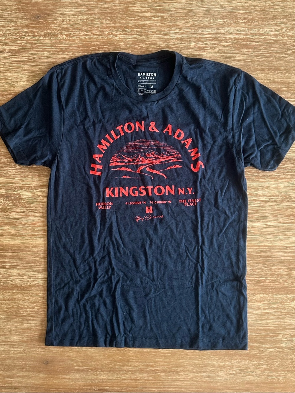Kingston N.Y. Men's Navy Graphic Tee